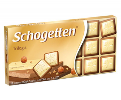 Chocolate Trilogia 100g Schogetten
