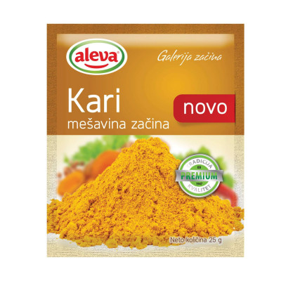 Curry 25g Aleva