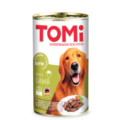 Dog food lamb 1.2kg Tomi