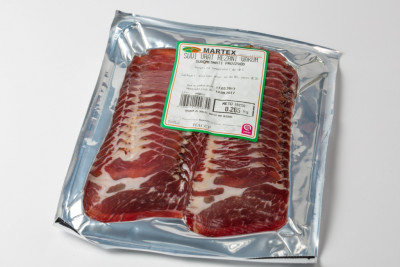 Dry pork neck sliced vacuum 100g Martex