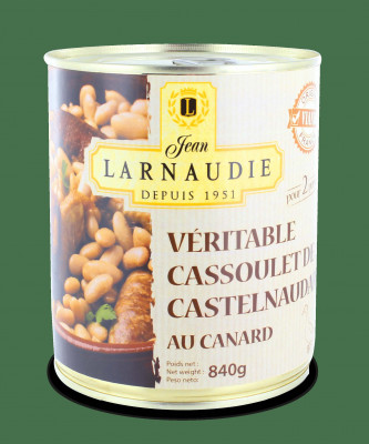 Duck cassoulet Castelnaudary 840g Larnaudie