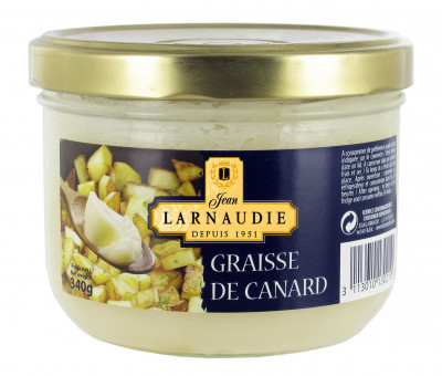Duck fat jar 340g Larnaudie