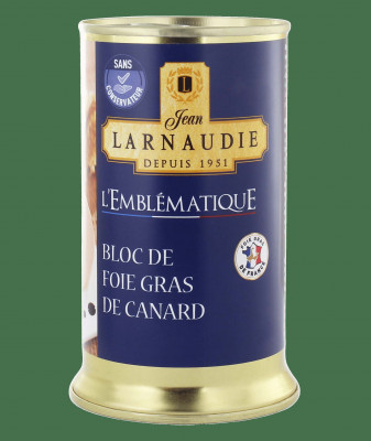 Duck foie gras block 350g Larnaudie