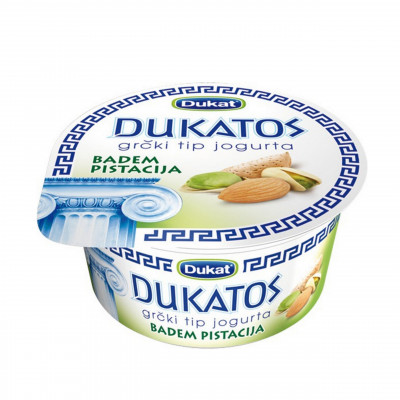 Dukatos yogurt almond & pistachio 150g Dukat
