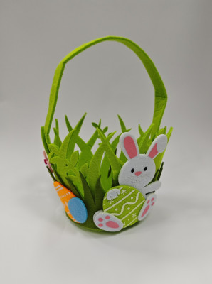 Easter basket Eva green rabbit