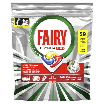Fairy platinum plus capsules 59 pcs