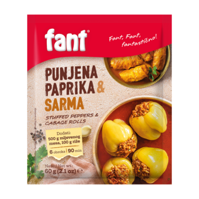 Fant for stuffed peppers and cabbage rolls 60g Podravka