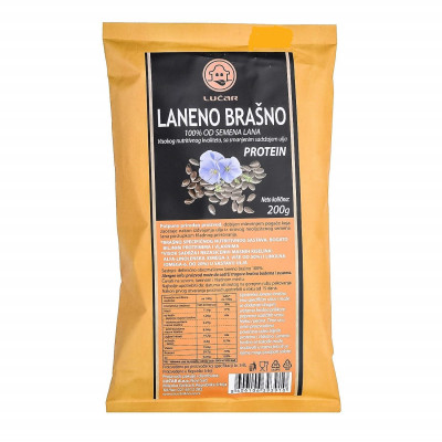 Flax flour 200g Lucar