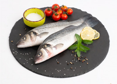 Fresh sea bass 300/400g Coral
