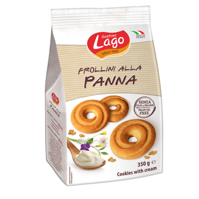 Frollini biscuits with cream 320 g Lago