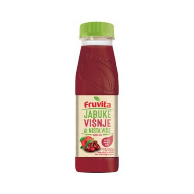 Fruvita just fruit - apple & sour cherry 330ml