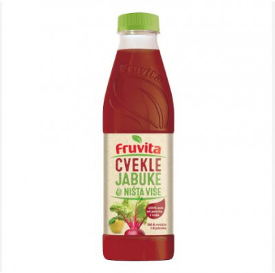 Fruvita just fruit beetroot apple 0.75l Pet