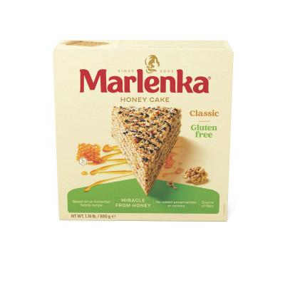 Gluten free honey cake 800gr Marlenka