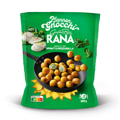 Gnocchi pops spinat & mozzarella 280g Giovanni Rana