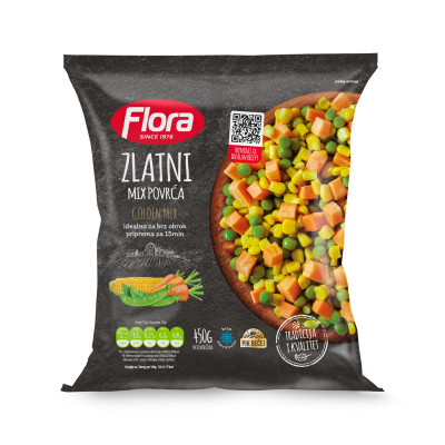 Golden mix 400 g (frozen) Flora