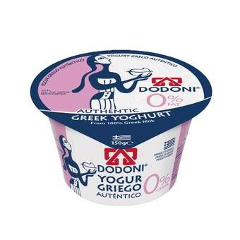 Greek yogurt 0% 150 g Dodoni 1169