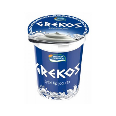 Grekos yogurt 9% 400g Subotica Mlekara