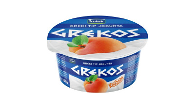 Grekos yogurt apricot 150g Suboticka mlekara