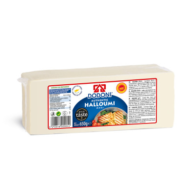Halloumi cheese block 650g Dodoni