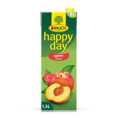 Happy day family peach brick 1.5l