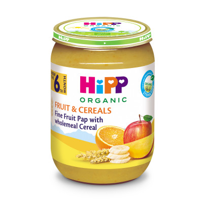 Hipp Bio porridge wholemeal cereal with fruit 190 g