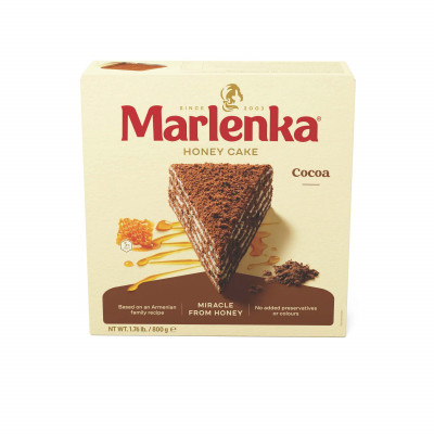 Honey cake with cocoa 800g Marlenka