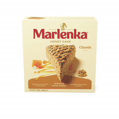 Honey cake with nuts 800g Marlenka