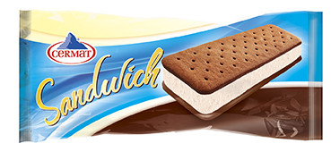 Ice Cream Sandwich 115ml  Cermat