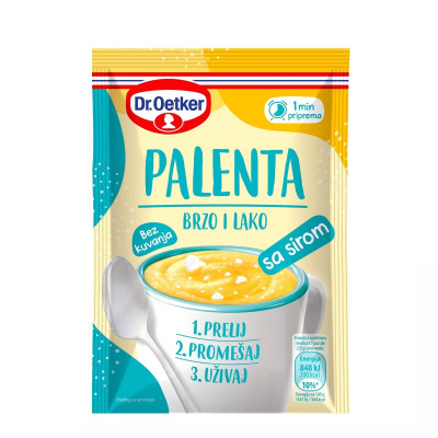 Instant polenta with cheese 55g Dr. Oetker