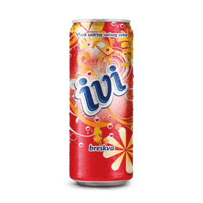 Ivi peach 0.33 l