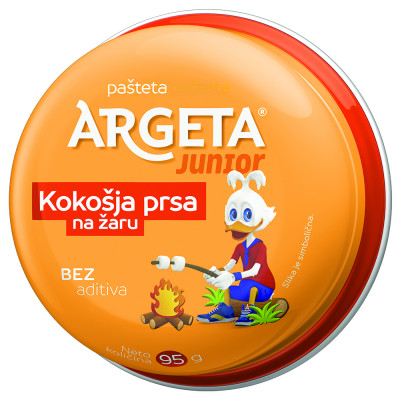 Junior grilled chicken breast 95g Argeta