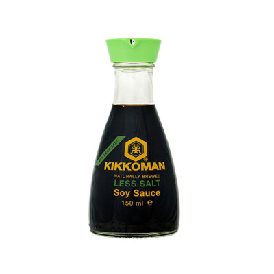 Kikkoman less salty soy sauce 150 ml Cogi