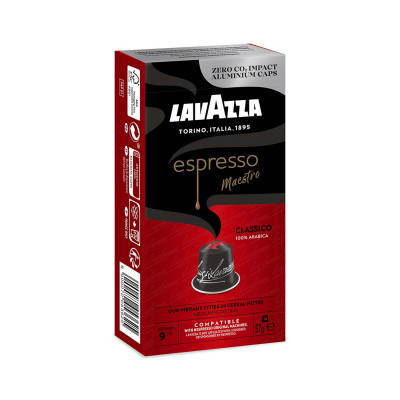 Lavazza capsules nespresso classico alu cart 10/1