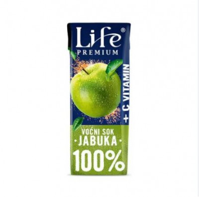 Life Premium apple juice 0.2l Nectar
