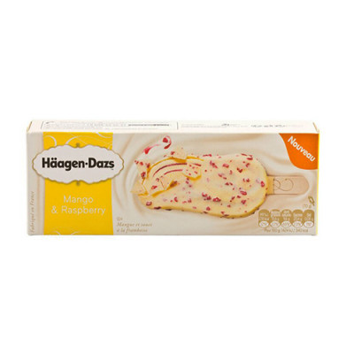 Mango & Raspberry Sparkling ice cream 80ml ? Häagen-Dazs