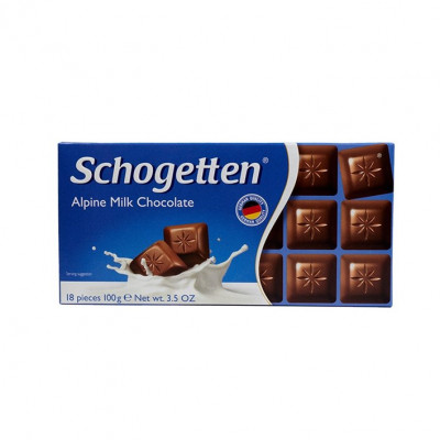 Milk chocolate 100g Schogetten