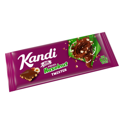 Milk chocolate with hazelnut pieces 210 g Kandi