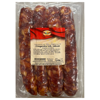 Montenegrin sausage vacuum Goranović