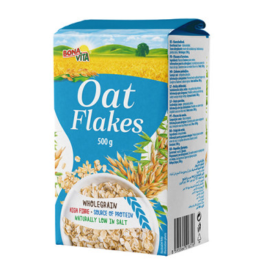 Oat flakes classic 500g Bona Vita