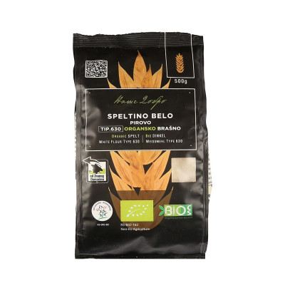 Organsko speltino bijelo brašno t-630 500 g Naše Dobro