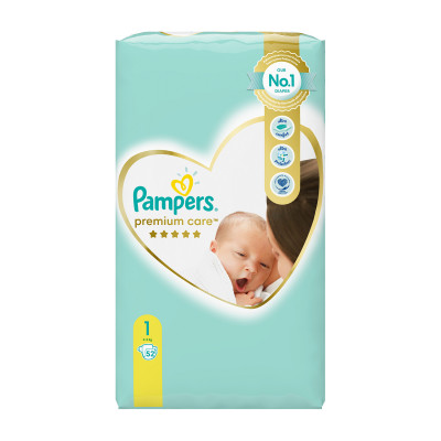 Pampers diapers premium vp 1 new born pieces