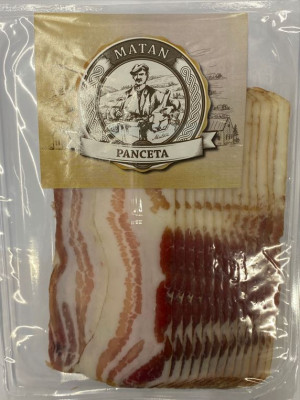 Pancetta 250g sliced Matan