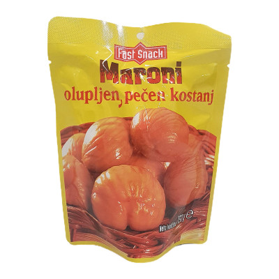 Peeled chestnuts roasted 150 g Maroni