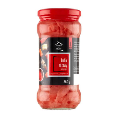 Pink young ginger for sushi 360g House of Asia