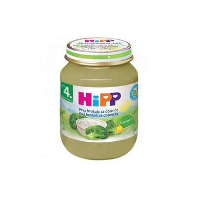 Porridge Rice With Broccoli-4 Months. 125g Hipp