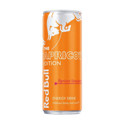 Red bull apricot strawberry summer edition 0.25l
