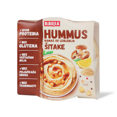 Ribella hummus 200g mushrooms