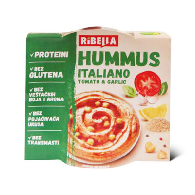 Ribella hummus spread 200g Italiano