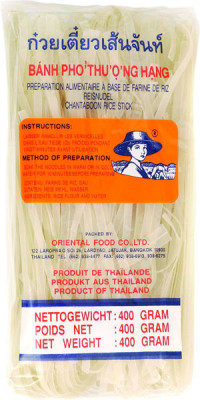 Rice noodles 5mm 400g Asia Food