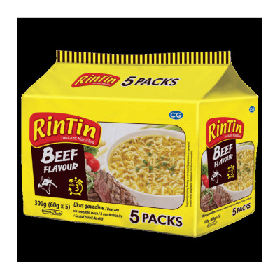 Rinta instant noodles beef flavor 5/1 300g